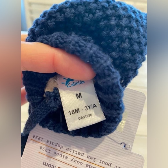 Calikids Toddler Knit Mittens Size M - Picture 2 of 4